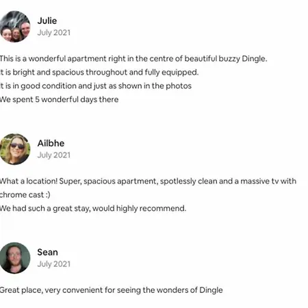 Apartment Centre Of Town - Luxury Holiday Dingle
